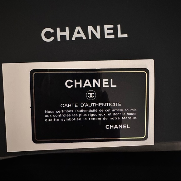 Chanel Matte Black Caviar Classic Chevron Wallet on Chain Flap Bag - Picture 9 of 10